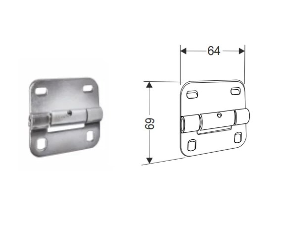 Петля внутренняя для панелей облегченная Петля внутренняя для панелей облегченная
